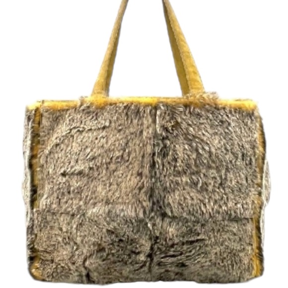 Chanel Lapin Rabbit Fur Tote Bag & Pouch - Picture 4 of 8